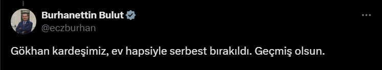 Gökhan Kardeşimiz Serbest